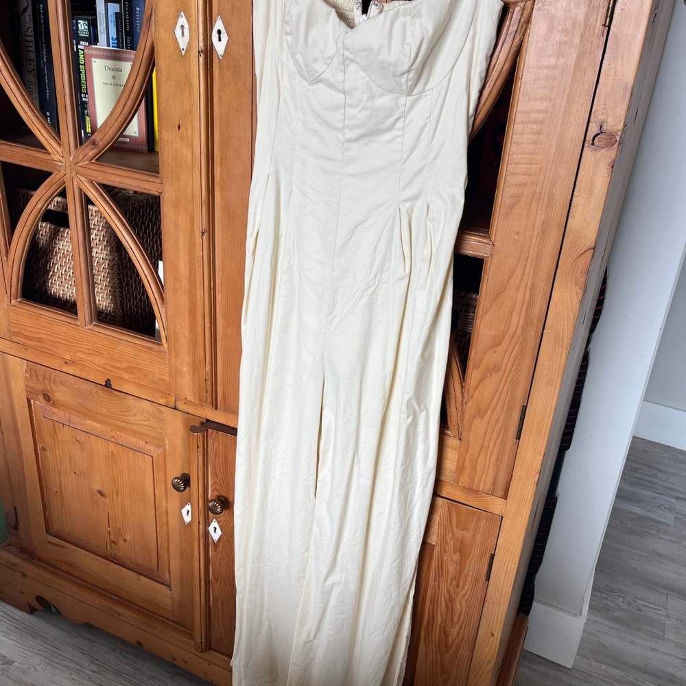 Reformation Cream Jumpsuit - Picture 6 of 6